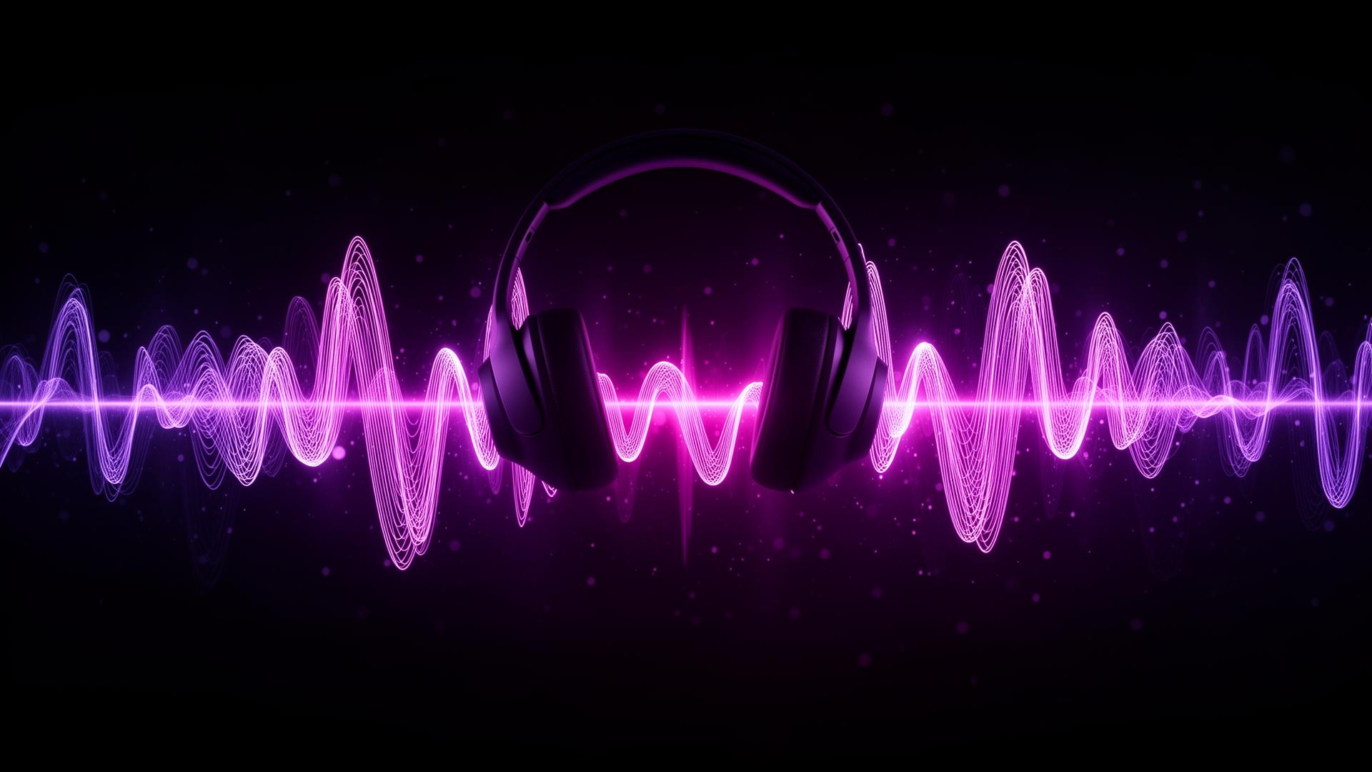 Visualización de ondas musicales personalizadas